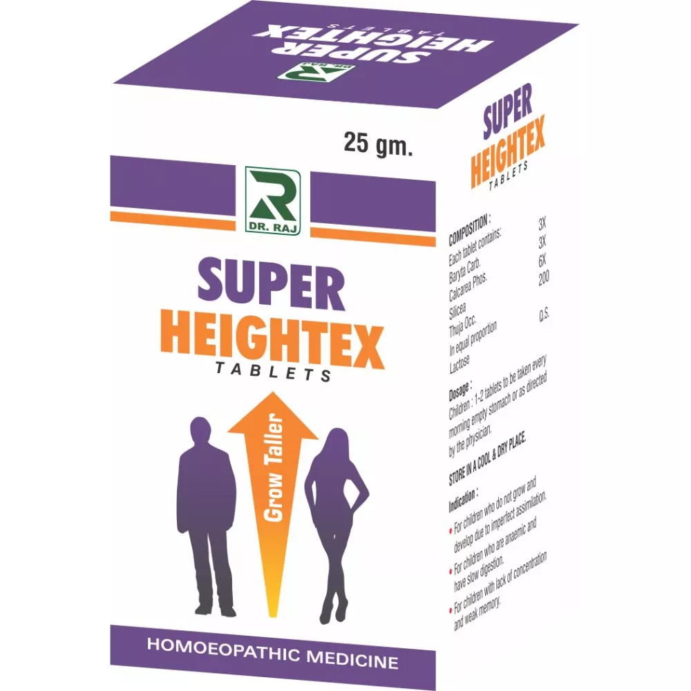 Dr Raj Super Heightex Tablets 25g