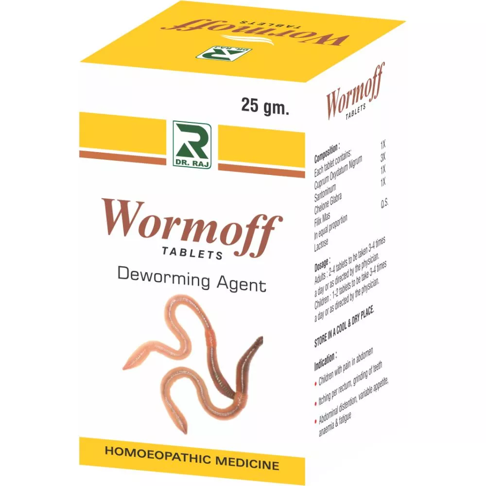 Dr Raj Wormoff Tablets 25g