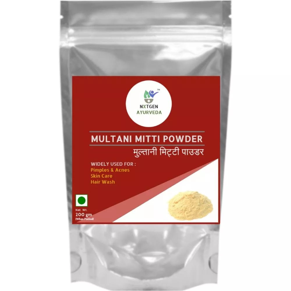 Nxtgen Ayurveda Multani Mitti Powder Fullers Earth 200g