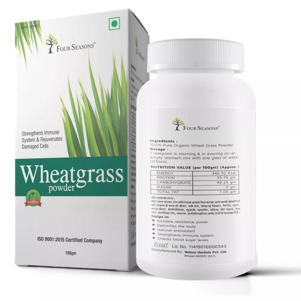 Four Seasons Wheatgrass Powder 100g