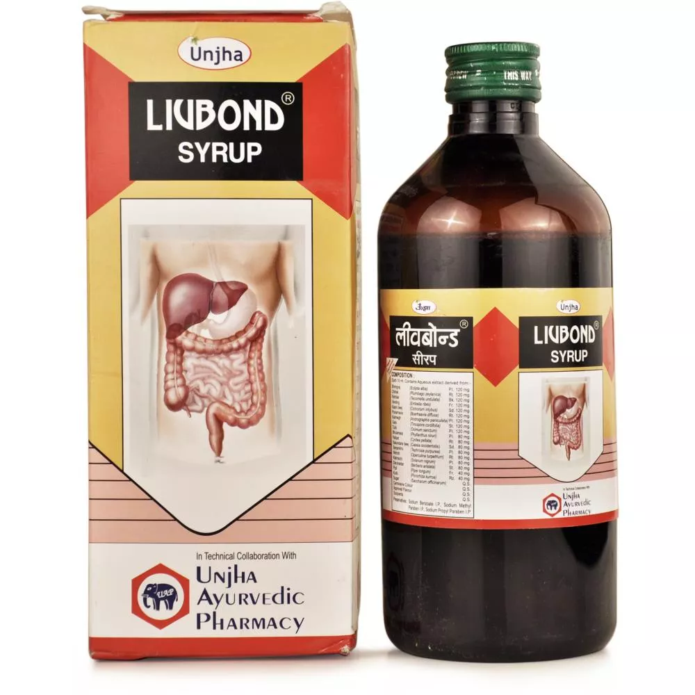Unjha Livbond Syrup 450ml