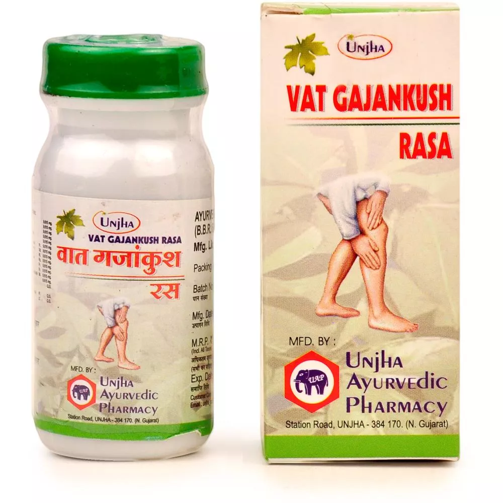 Unjha Vat Gajankush Ras 80tab