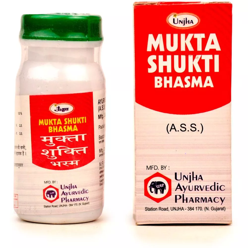 Unjha Muktashukti Bhasma 10g