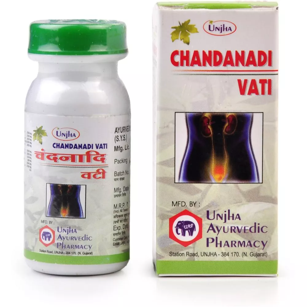 Unjha Chandanadi Vati 40tab