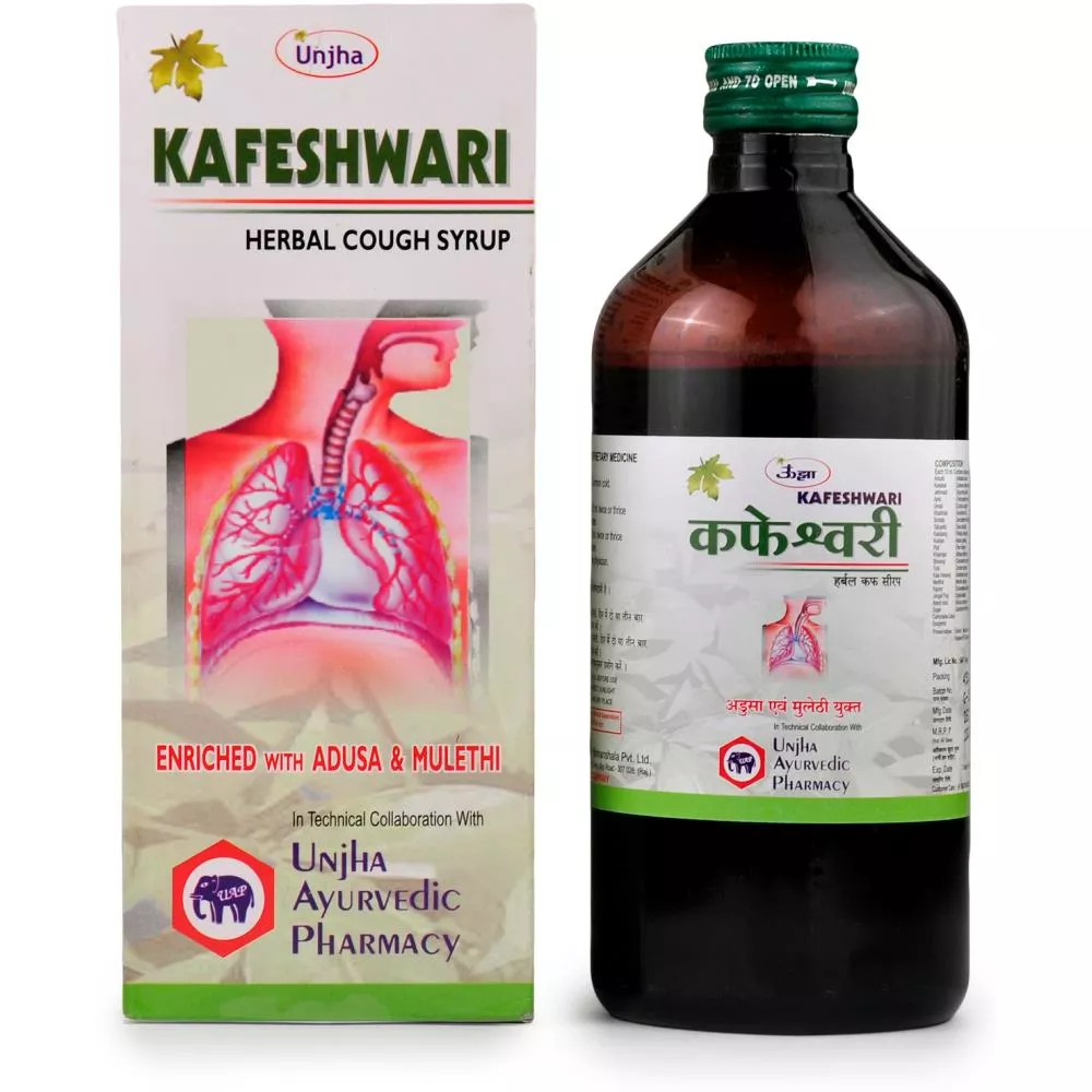 Unjha Kafeshwari Cough Syrup 450ml