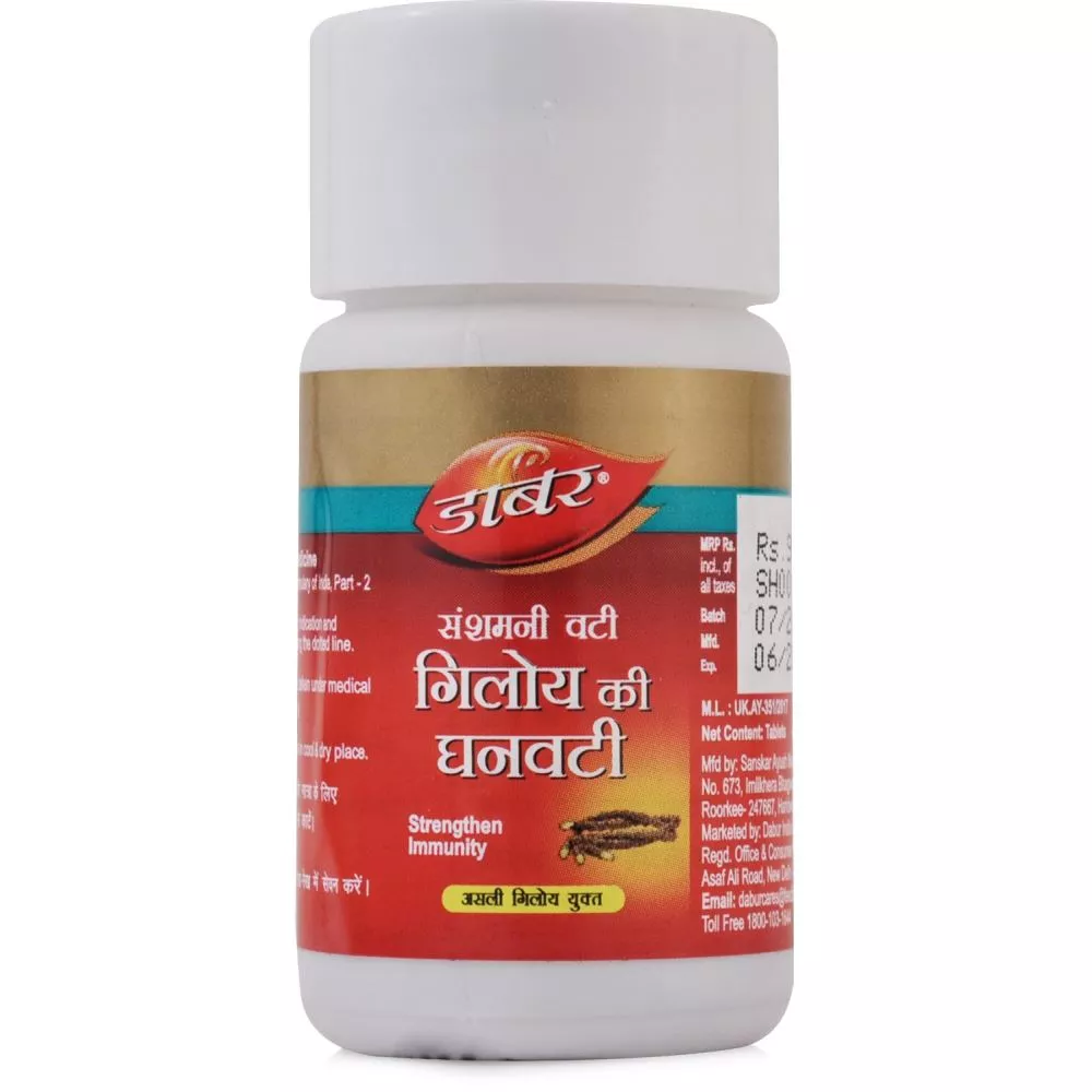 Dabur Giloy Ki Ghanvati Tablets 40tab