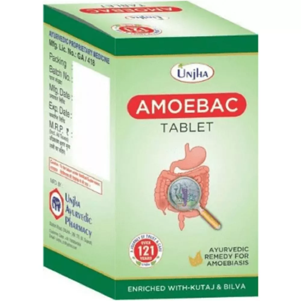 Unjha Amoebac Tablet 100tab