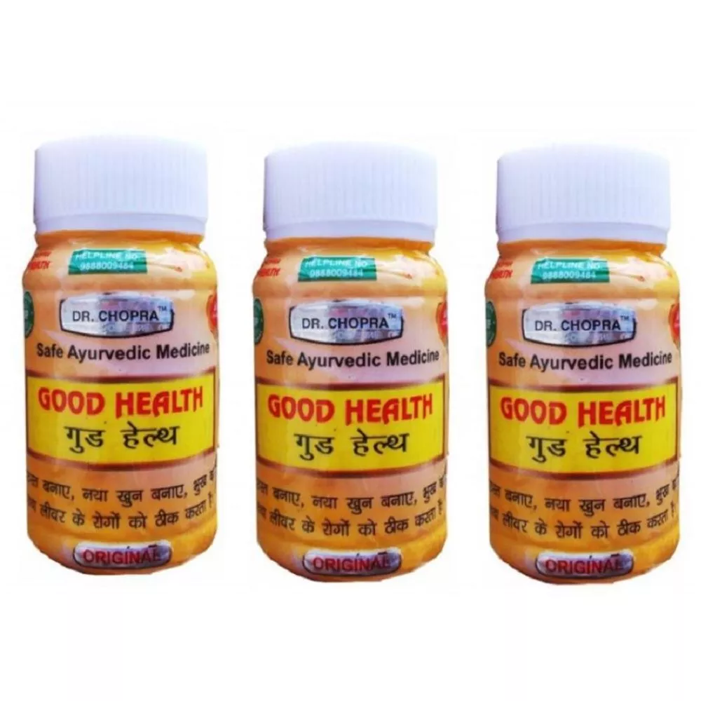 Dr Chopra Good Health Capsule 50caps, Pack of 3