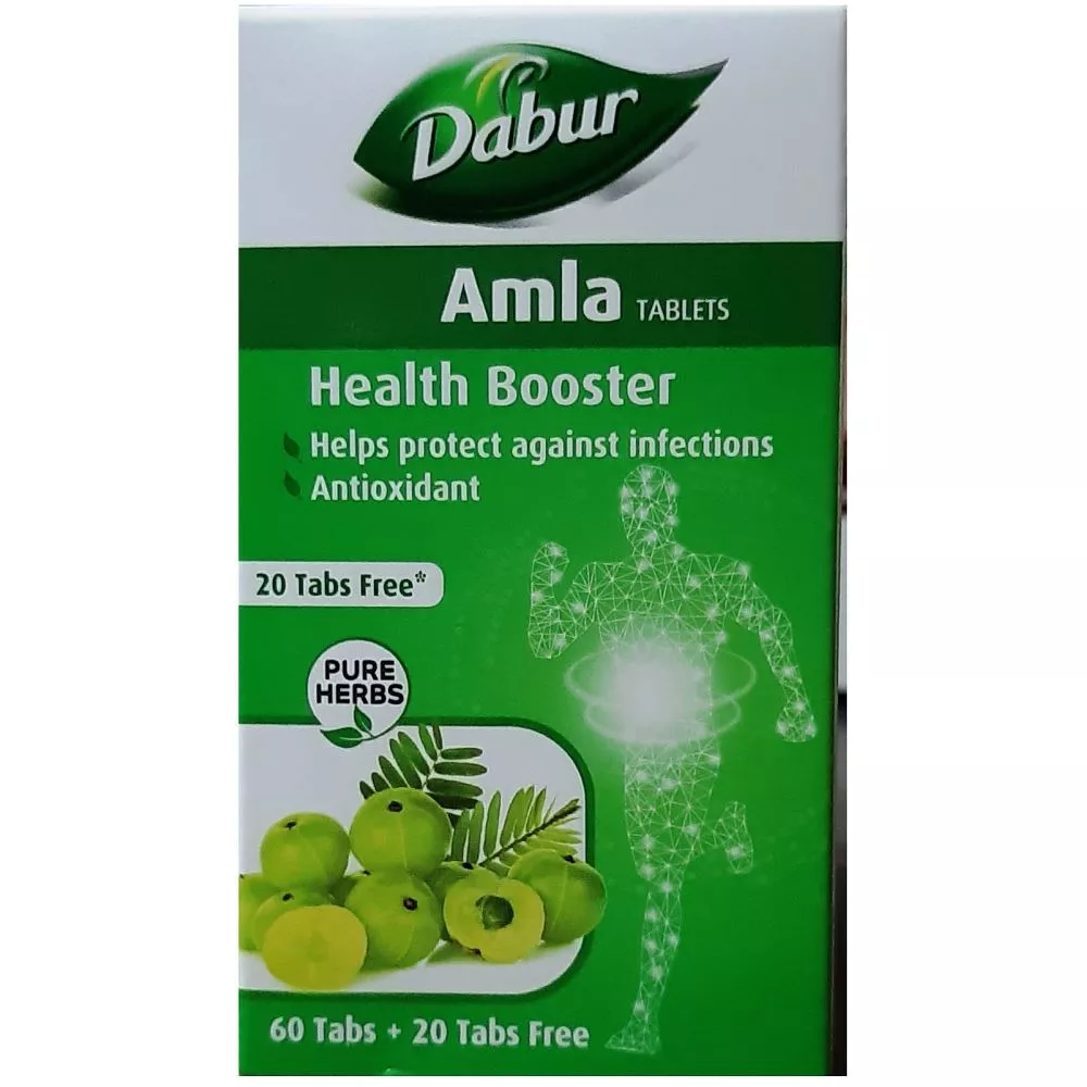 Dabur Amla Tablets Protect Against Infection & Antioxidant 60tab