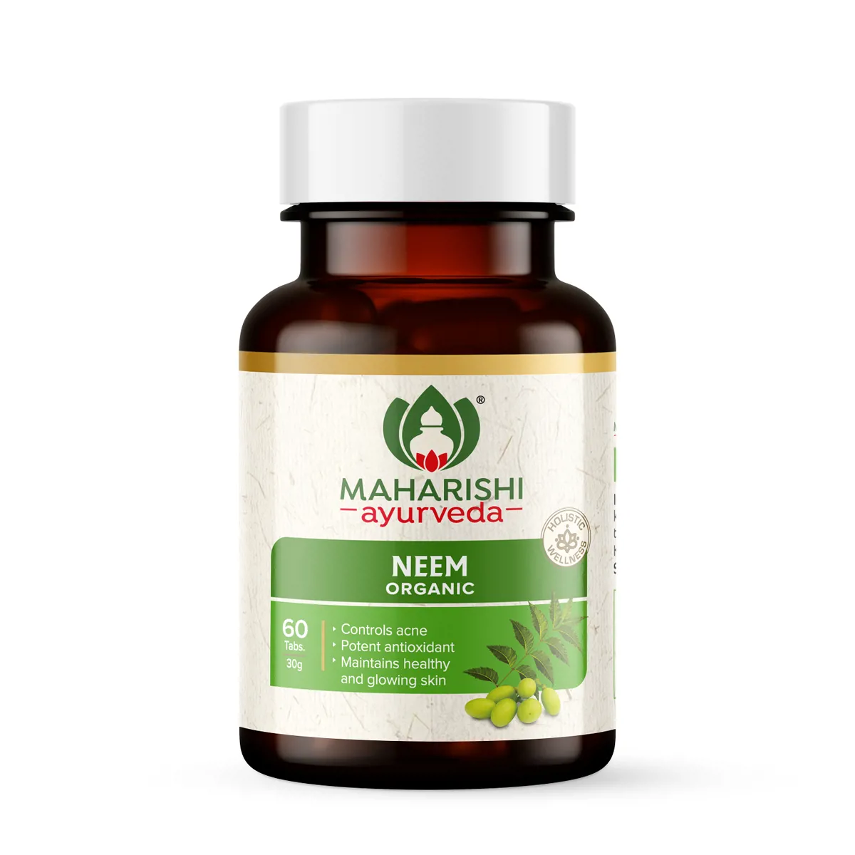 Maharishi Ayurveda Organic Neem Tablets 60tab