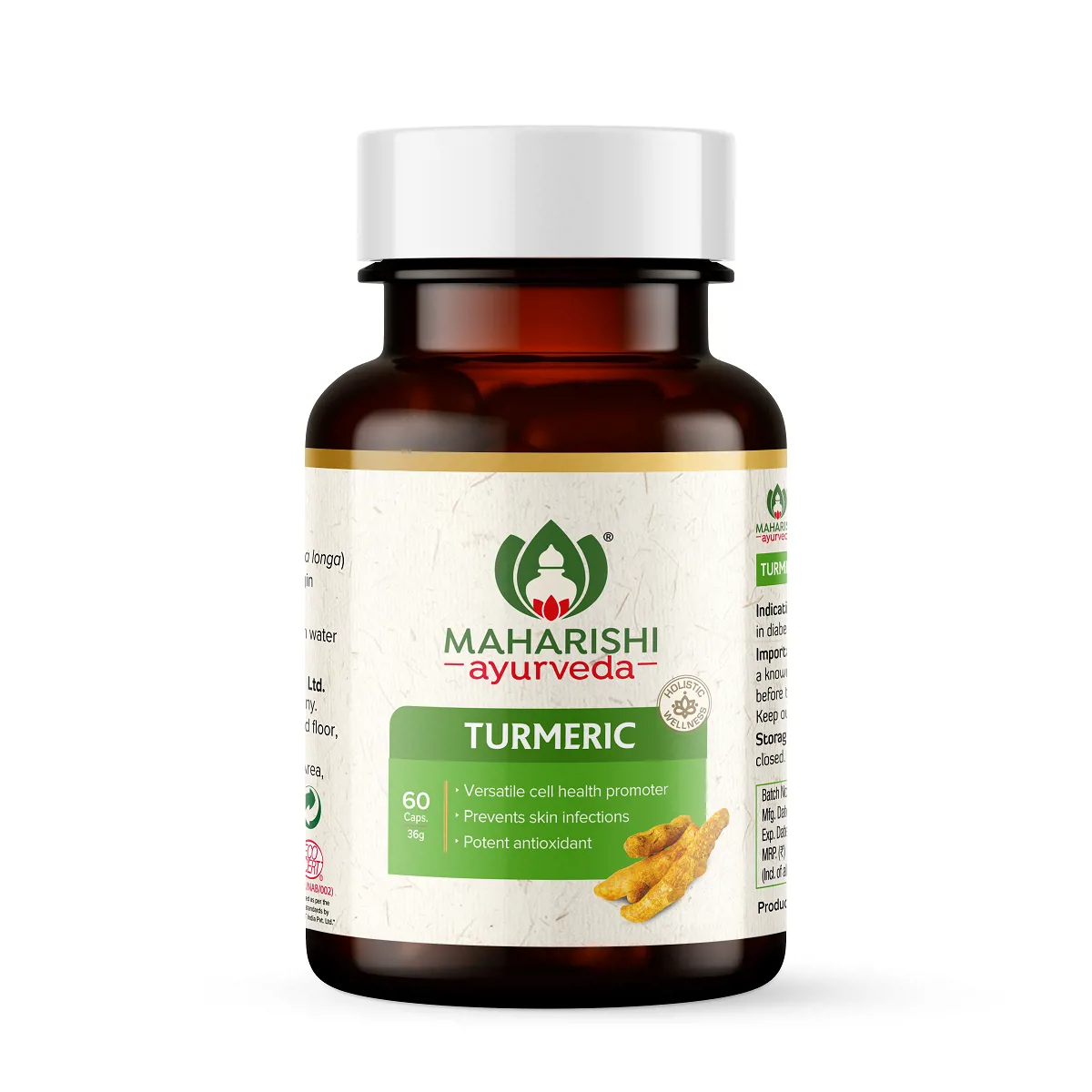 Maharishi Ayurveda Organic Turmeric Tablets 60tab