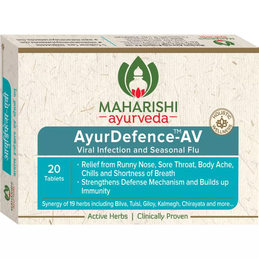 Maharishi Ayurveda Ayurdefence-Av For Viral Infections & Seasonal Tablets 20tab