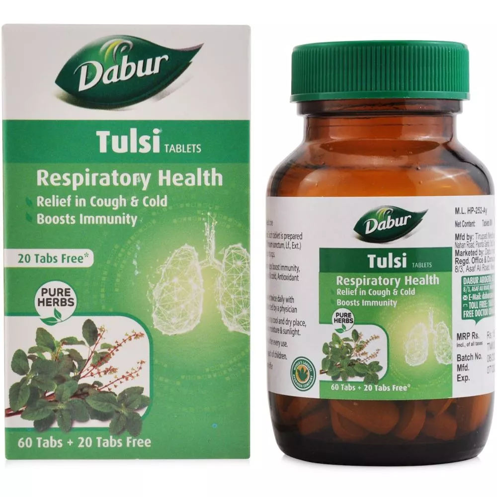 Dabur Tulsi Tablets 60tab