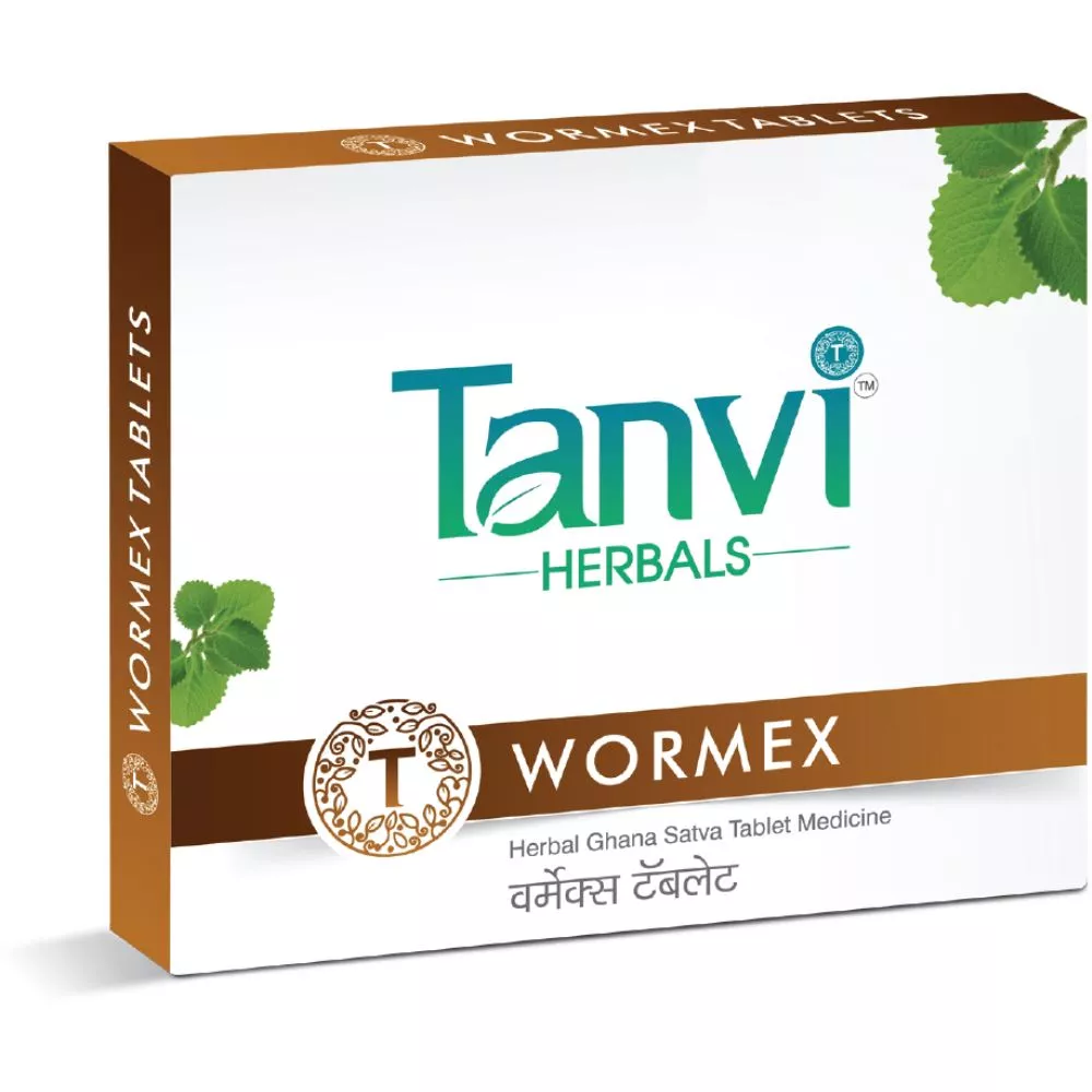 Tanvi Herbals Wormex Herbal Product 60tab