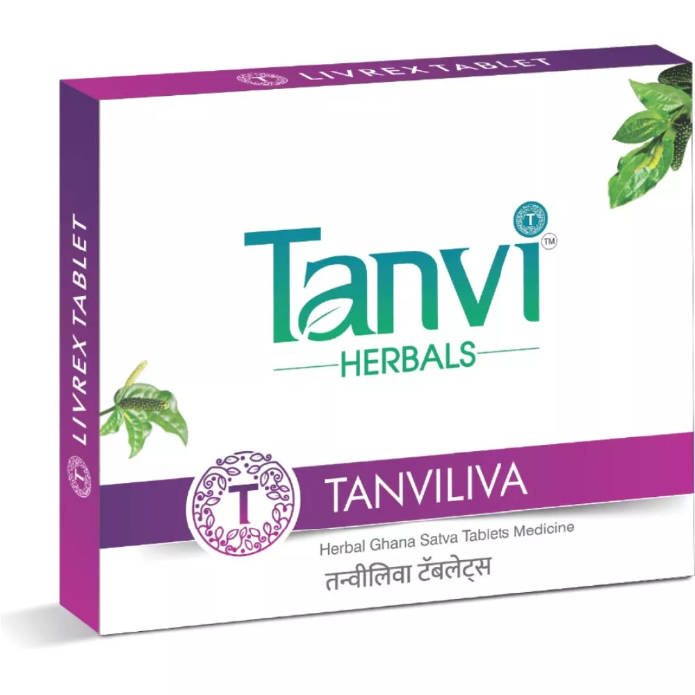 Tanvi Herbals Tanviliva Herbal Liver Wellness Supplement 90tab