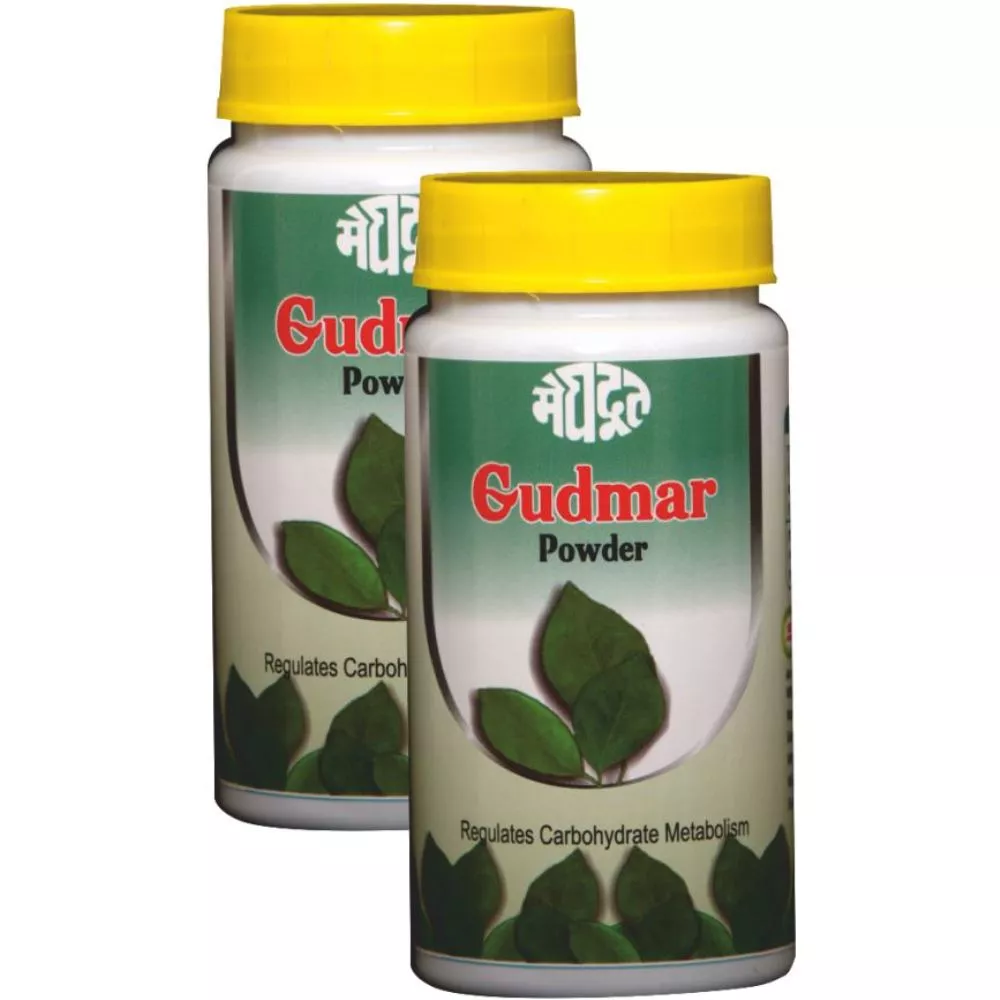 Meghdoot Ayurvedic Gudmar Churna 100g, Pack of 2
