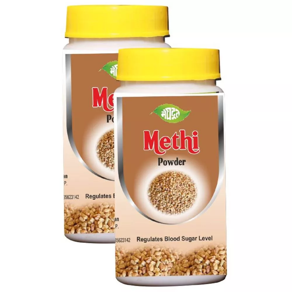 Meghdoot Ayurvedic Methi Churna 100g, Pack of 2