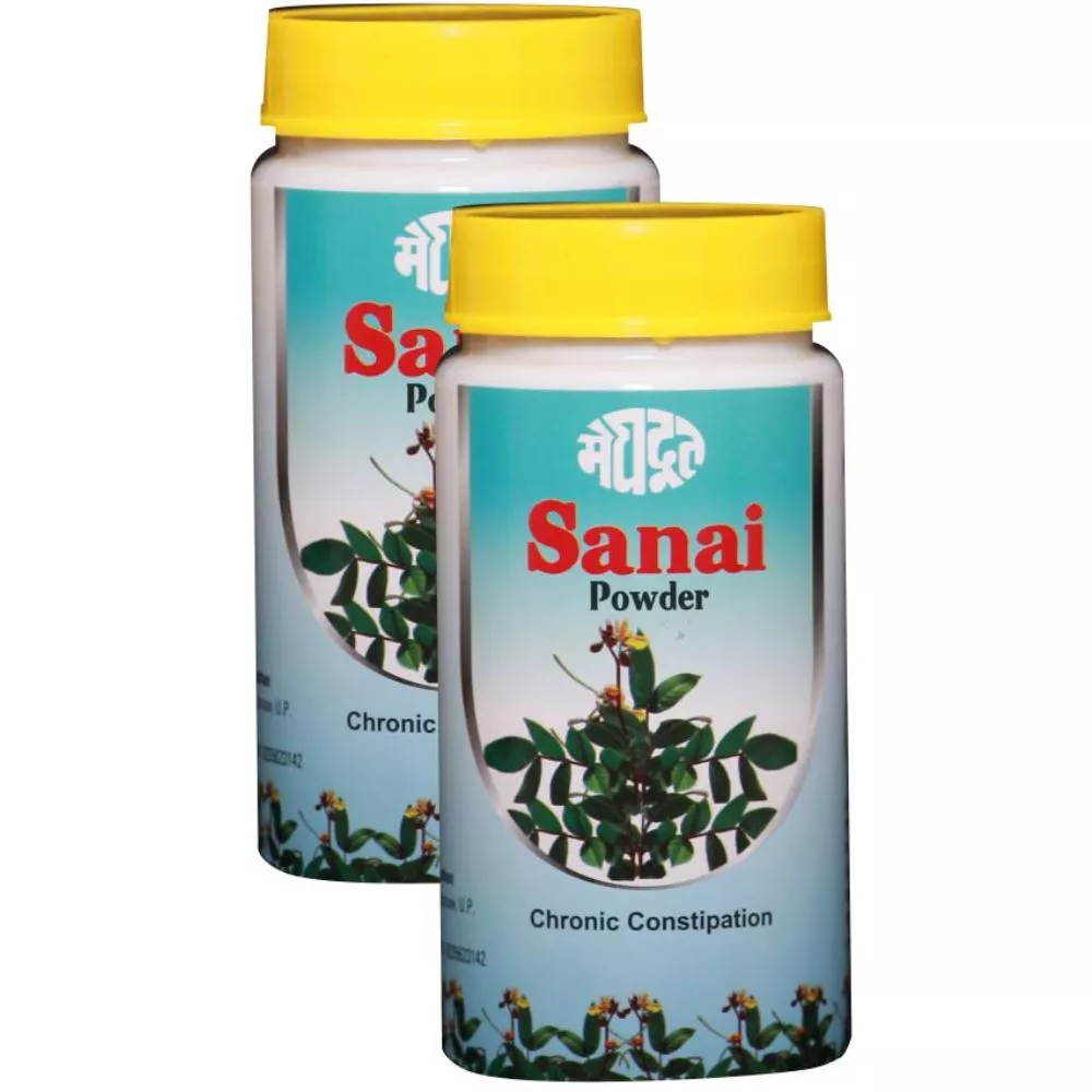 Meghdoot Ayurvedic Sanai Churna 100g, Pack of 2