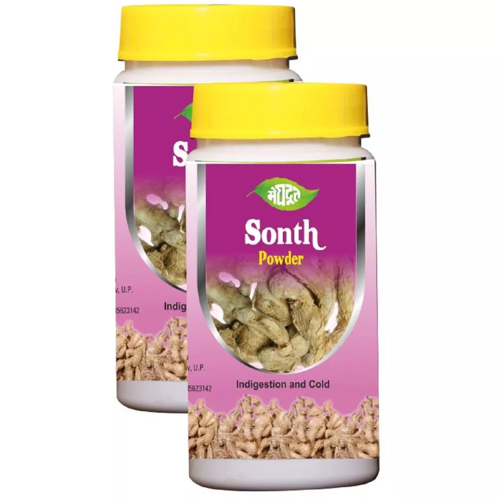Meghdoot Ayurvedic Sonth Churna 100g, Pack of 2