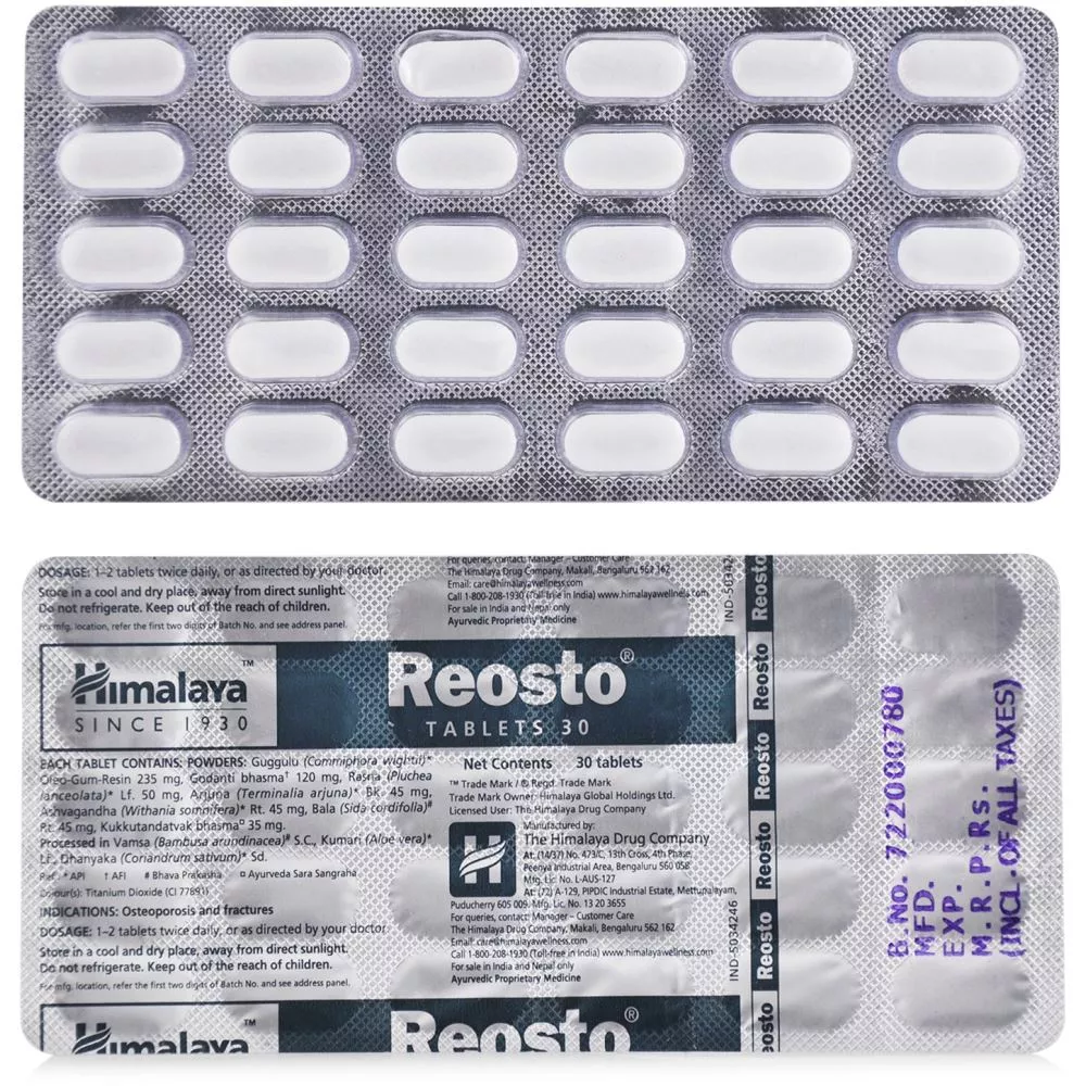 Himalaya Reosto Tablet 30tab