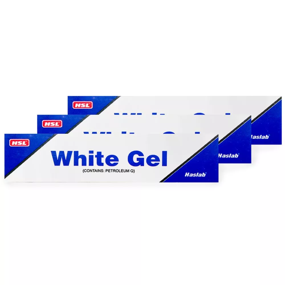 Haslab White Gel 25g, Pack of 3