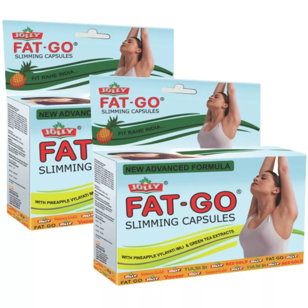 Jolly Fat Go Slimming Capsules 60caps, Pack of 2