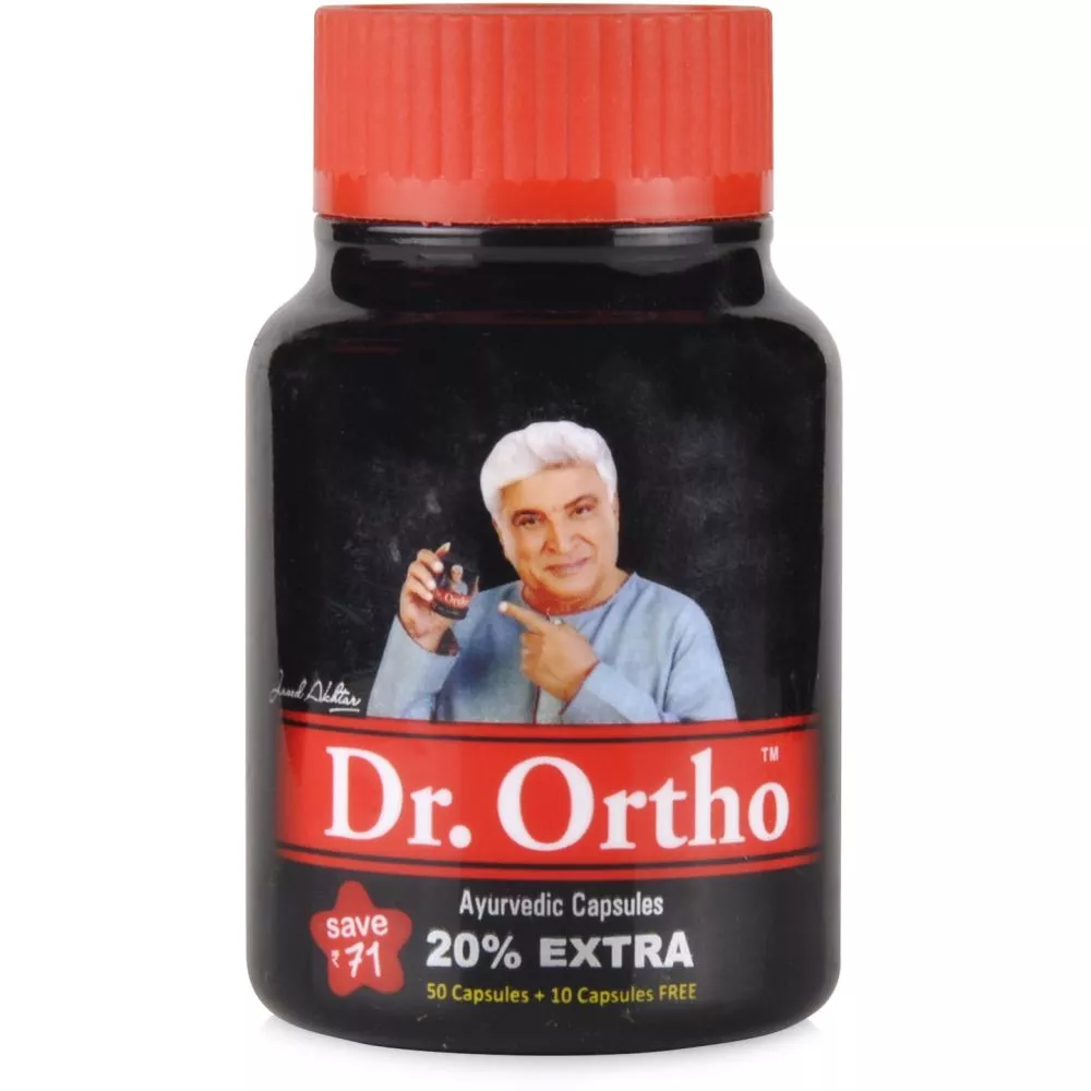 Dr Ortho Ayurvedic Capsules for Pain Relief 60caps
