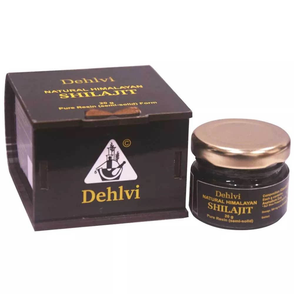 Dehlvi Naturals Himalayan Shilajit Resin 20g
