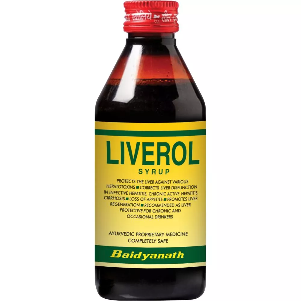 Baidyanath Ayurved Liverol Syrup 200ml