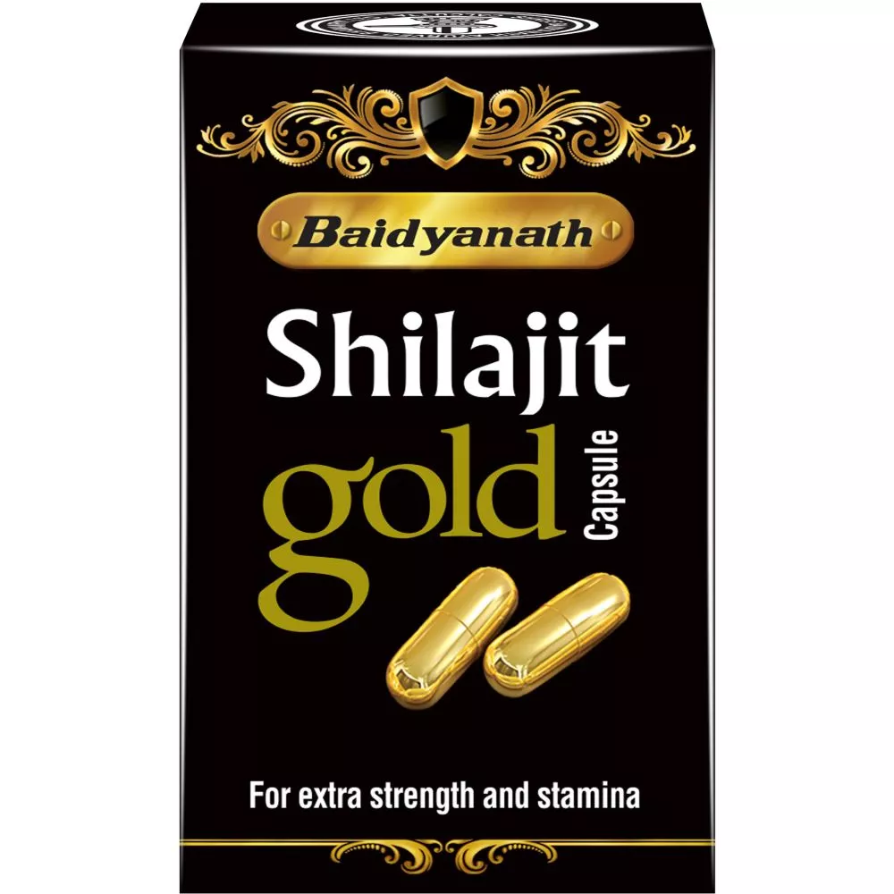 Baidyanath Ayurved Shilajit Gold Capsules 20caps