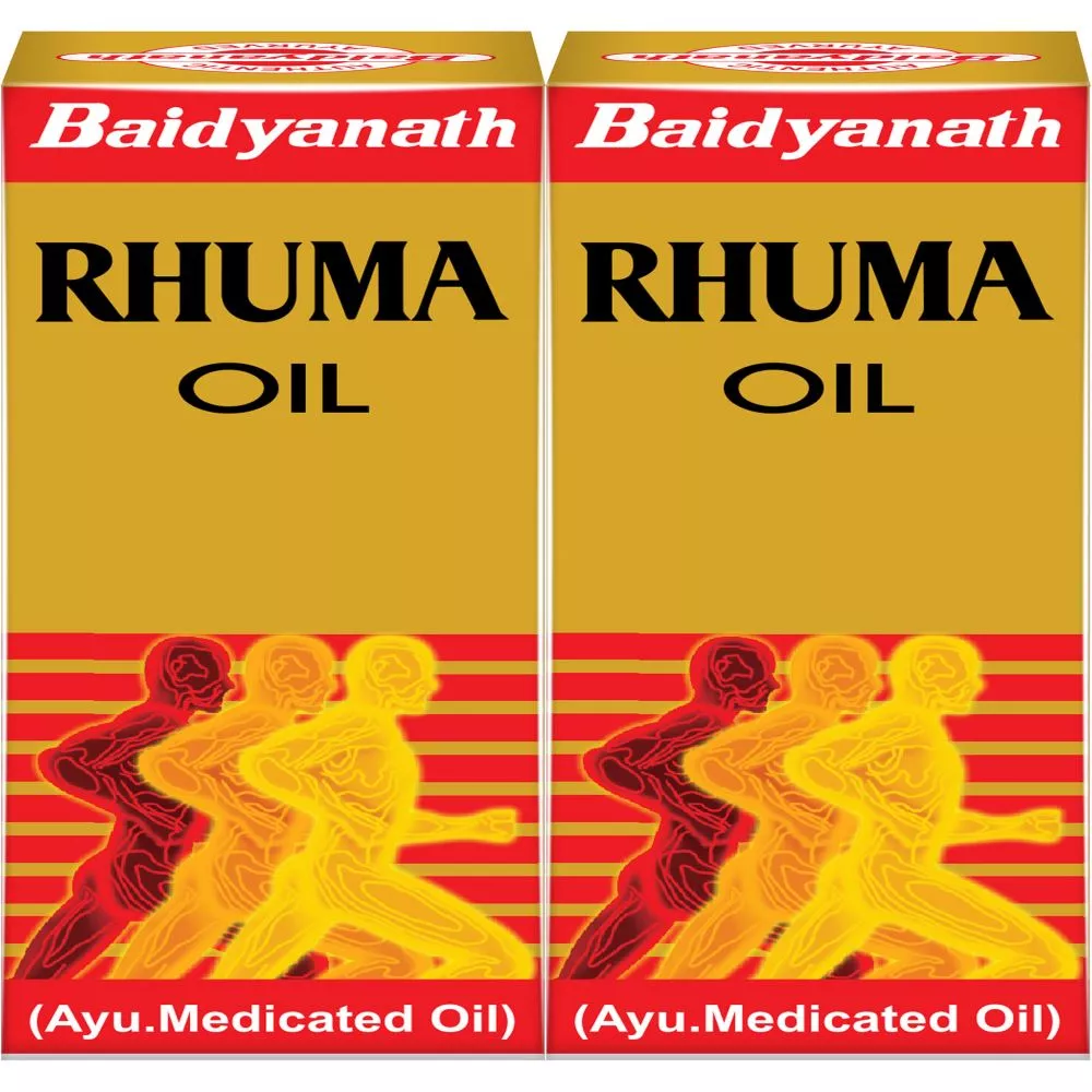 Baidyanath Ayurved Rhuma Oil 100ml, Pack of 2