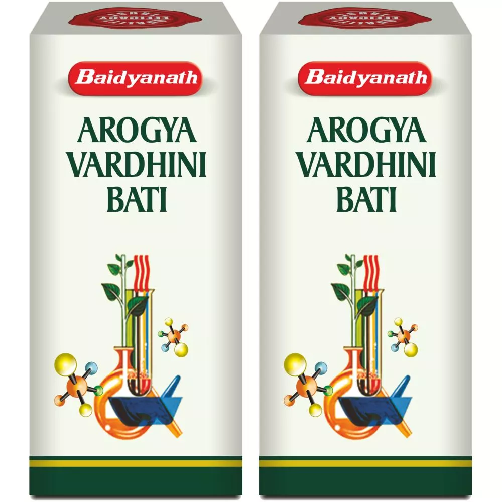 Baidyanath Ayurved Arogya Vardhini Bati 80tab, Pack of 2