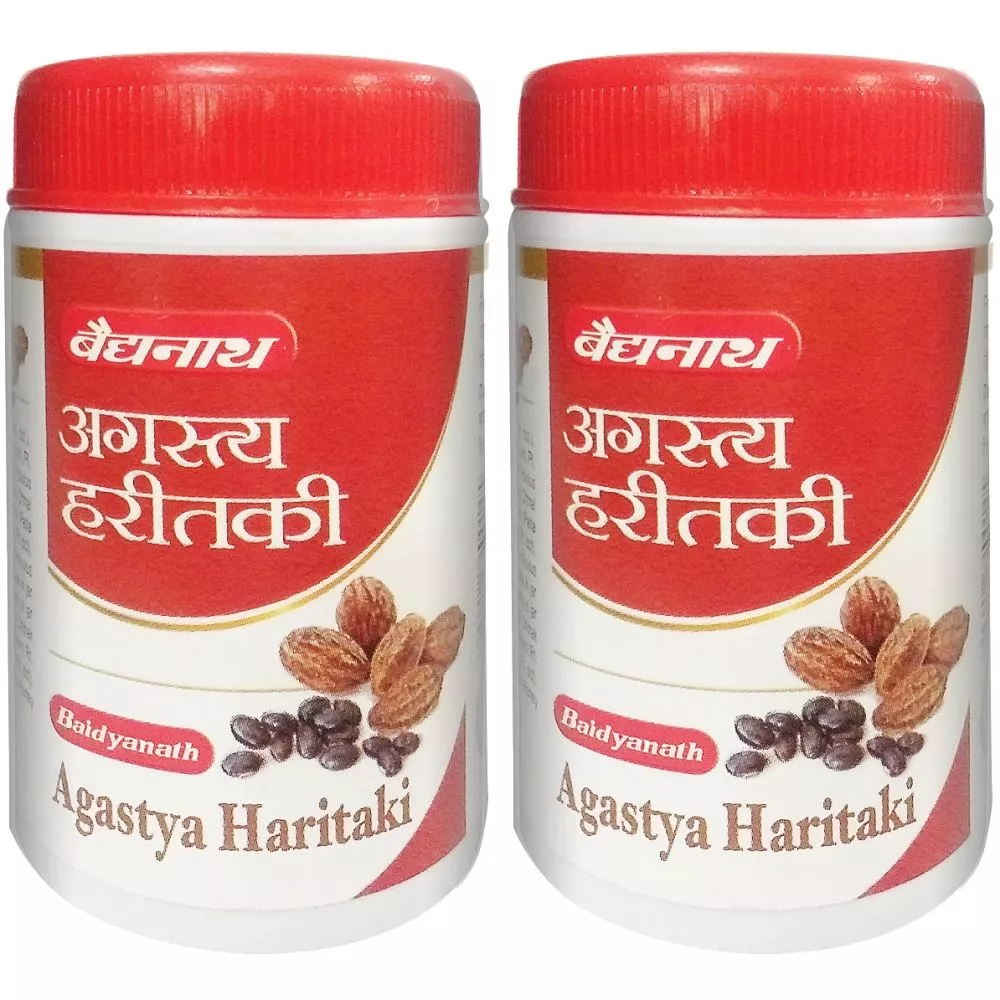 Baidyanath Ayurved Agastya Haritaki 60g, Pack of 2