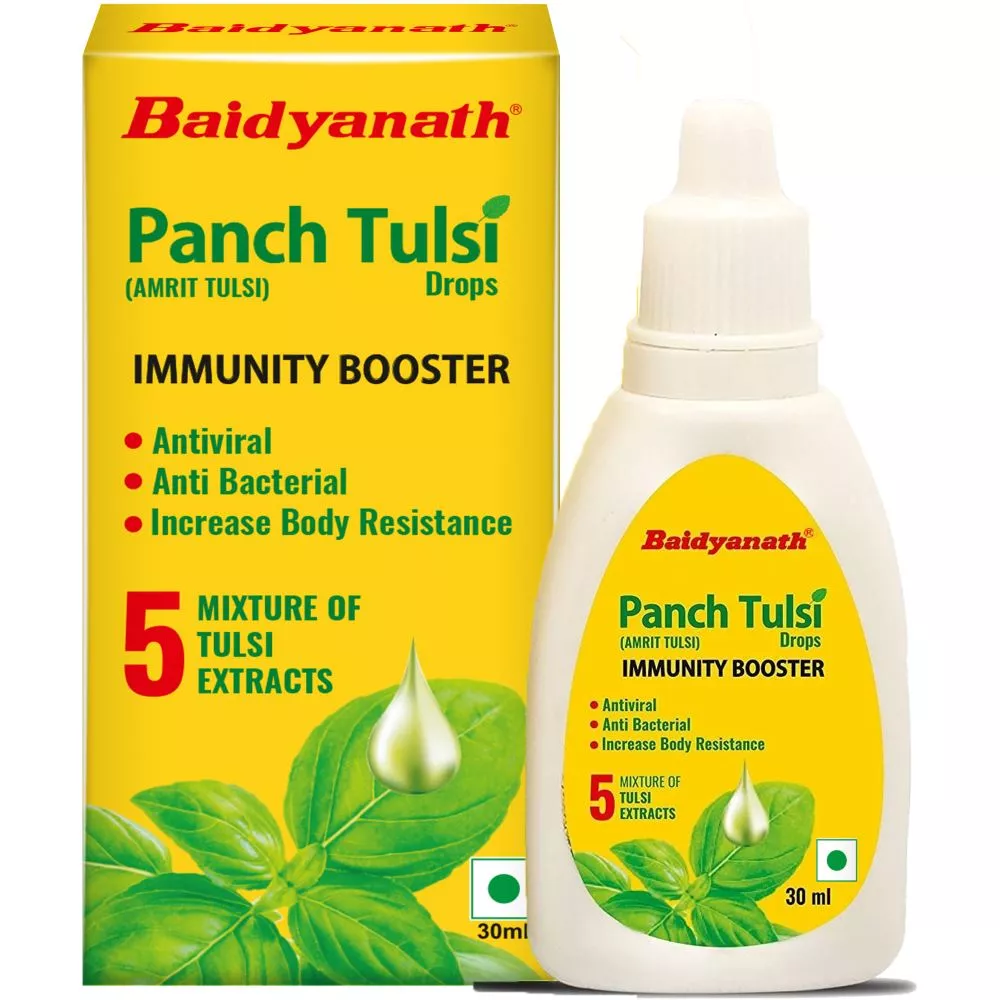 Baidyanath Ayurved Panch Amrit Tulsi Drops 30ml