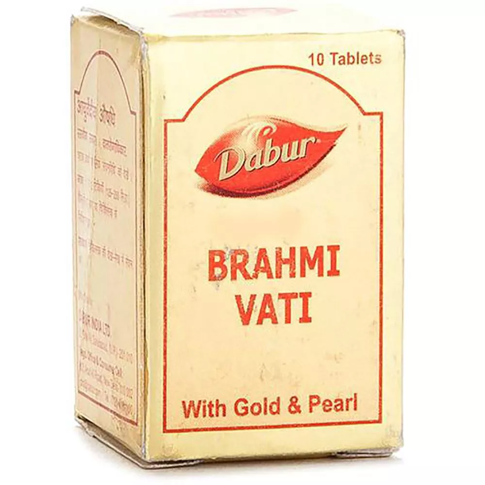 Dabur Brahmi Vati With Gold 10tab