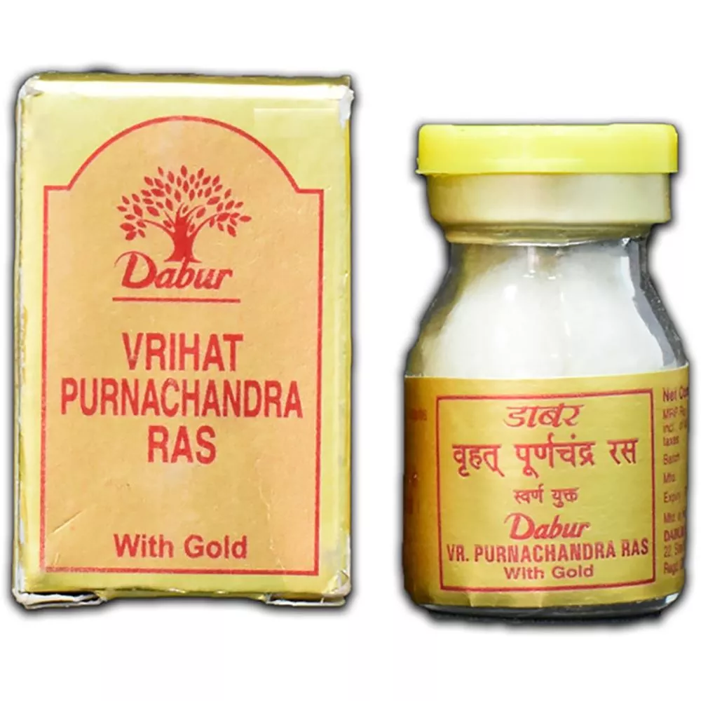 Dabur Vrihat Purnachandra Ras With Gold 30tab