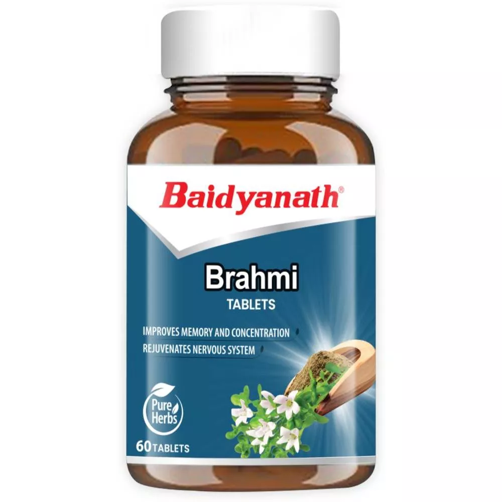 Baidyanath Ayurved Brahmi Tablets 60tab