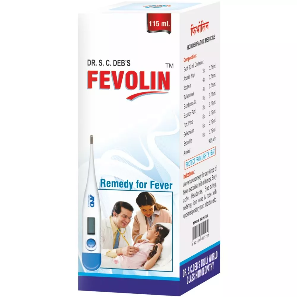 SCDHRL Fevolin Syrup 115ml