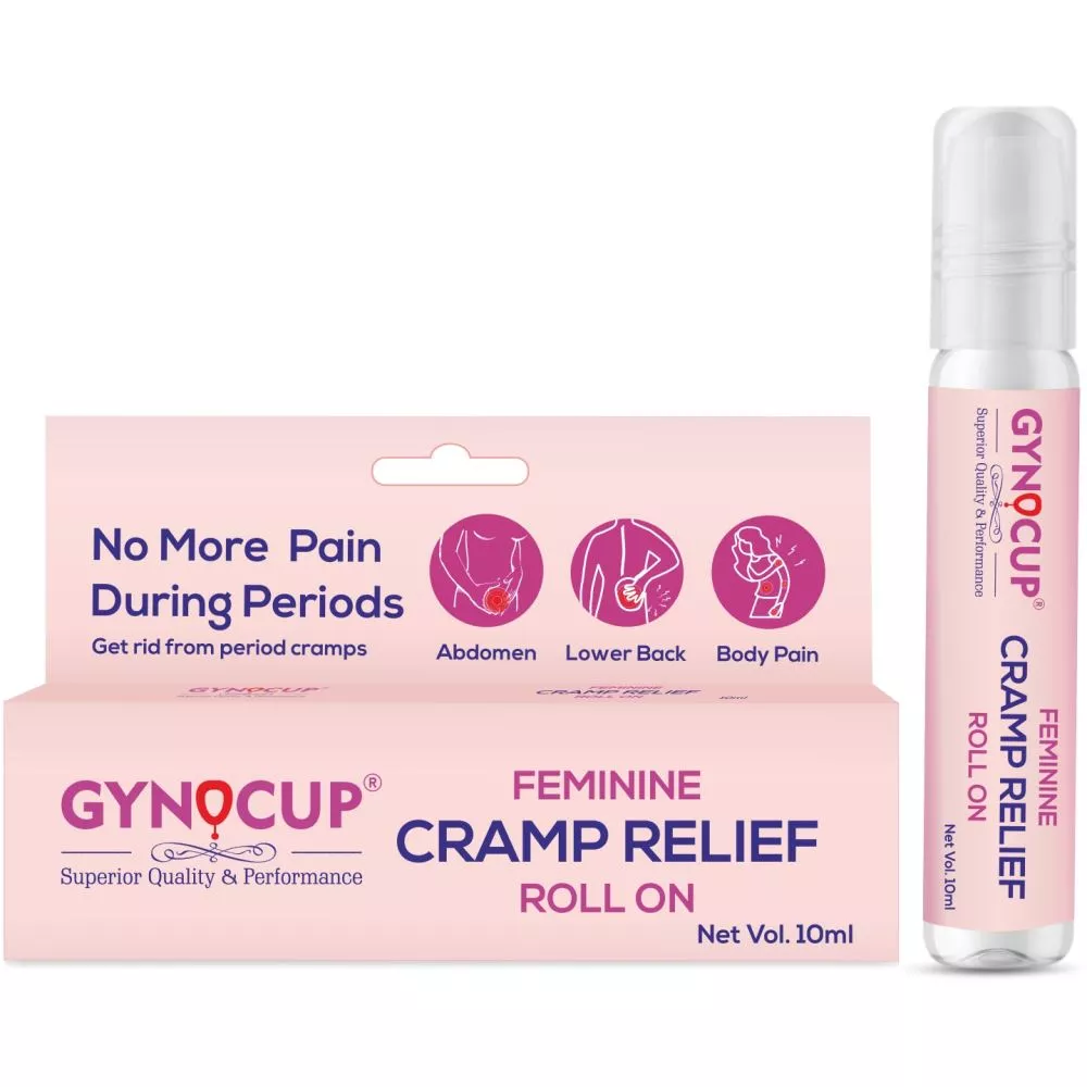 Gynocup Feminine Cramp Relief Roll On 10ml
