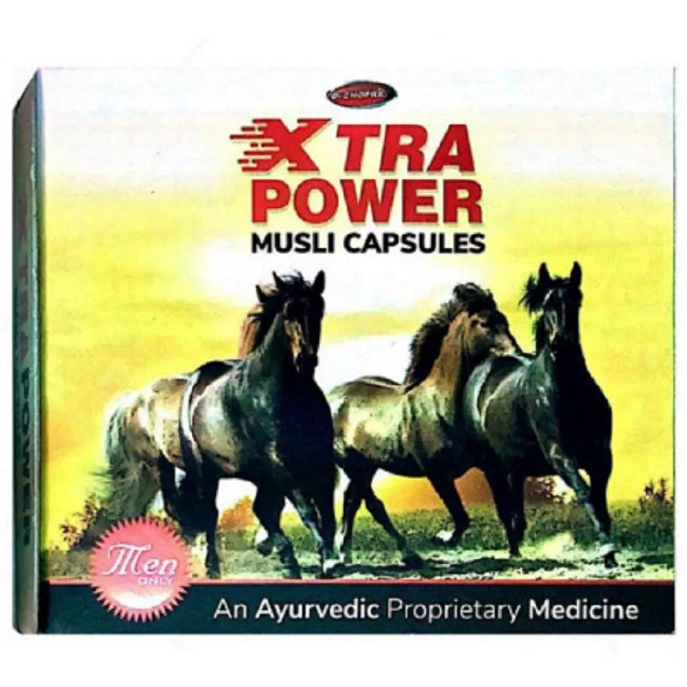 Dr Chopra Xtra Power Musli Capsules 10caps, Pack of 2