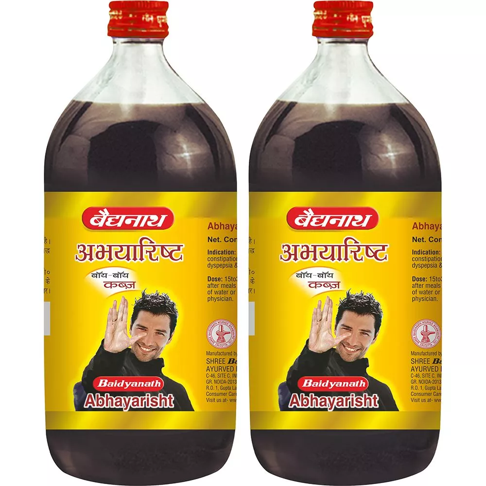 Baidyanath Ayurved Abhayarisht 450ml, Pack of 2