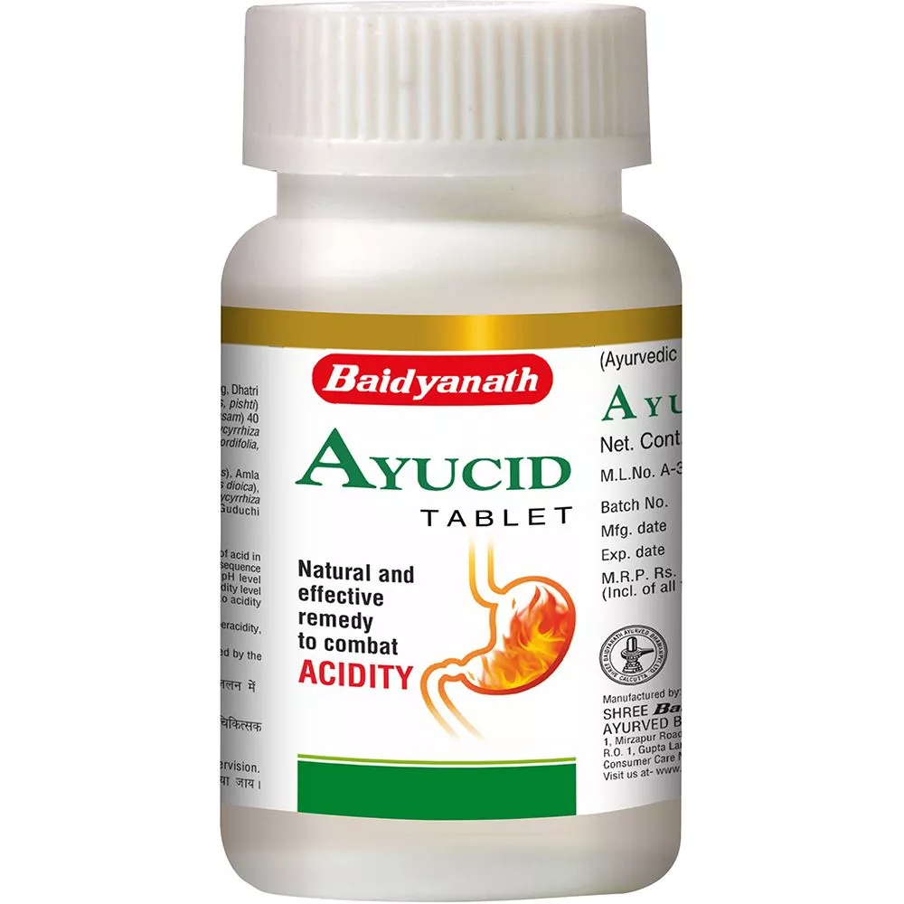 Baidyanath Ayurved Ayucid Tablets 60tab