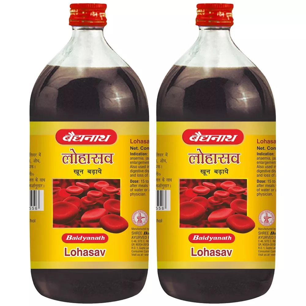 Baidyanath Ayurved Lohasav 450ml, Pack of 2