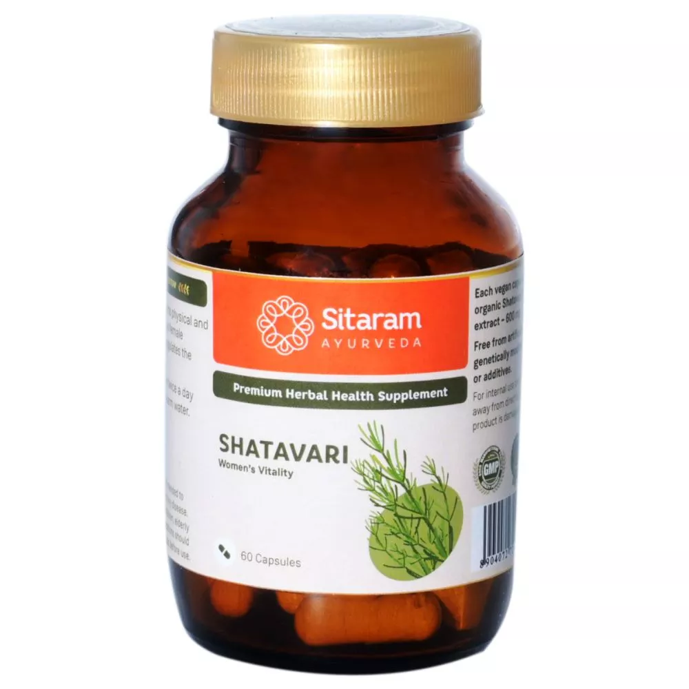 Sitaram Ayurveda Shatavari Capsules 60caps