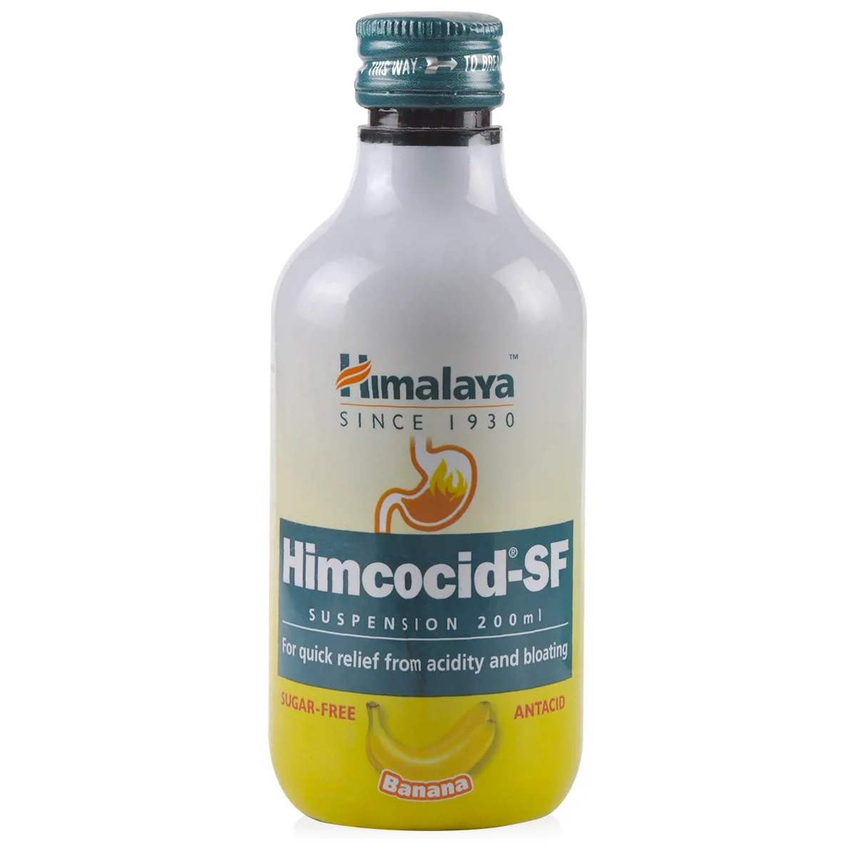 Himalaya Himcocid Suspension Sugar Free Banana 200ml