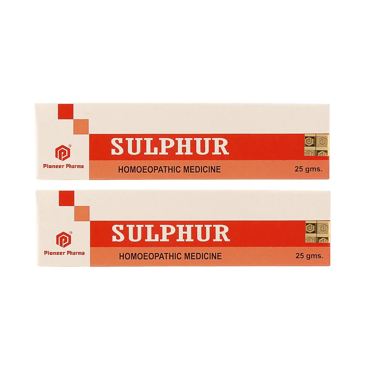 Pioneer Sulphur Ointment 25g, Pack of 2
