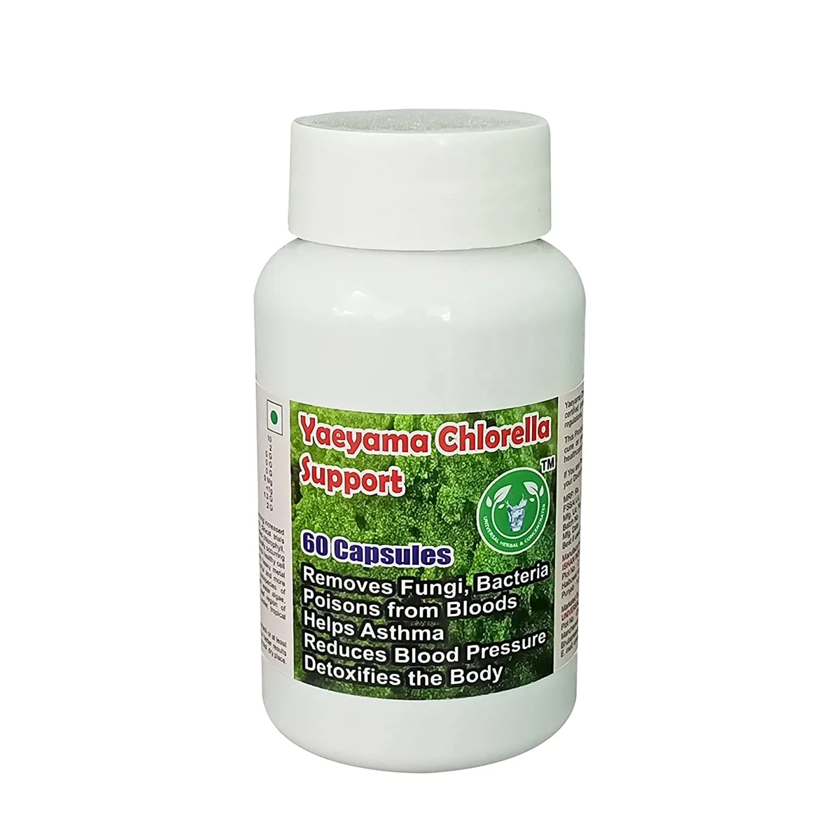 Universal Herbal & Concentrates Yaeyama Chlorella Support 60caps