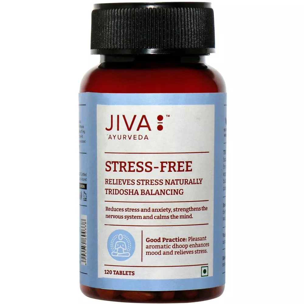 Jiva Ayurveda Stress Free Tablets 120tab