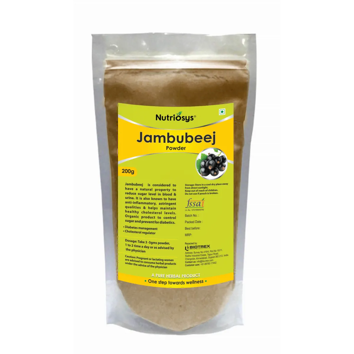 Nutriosys Jambubeej Powder 200g