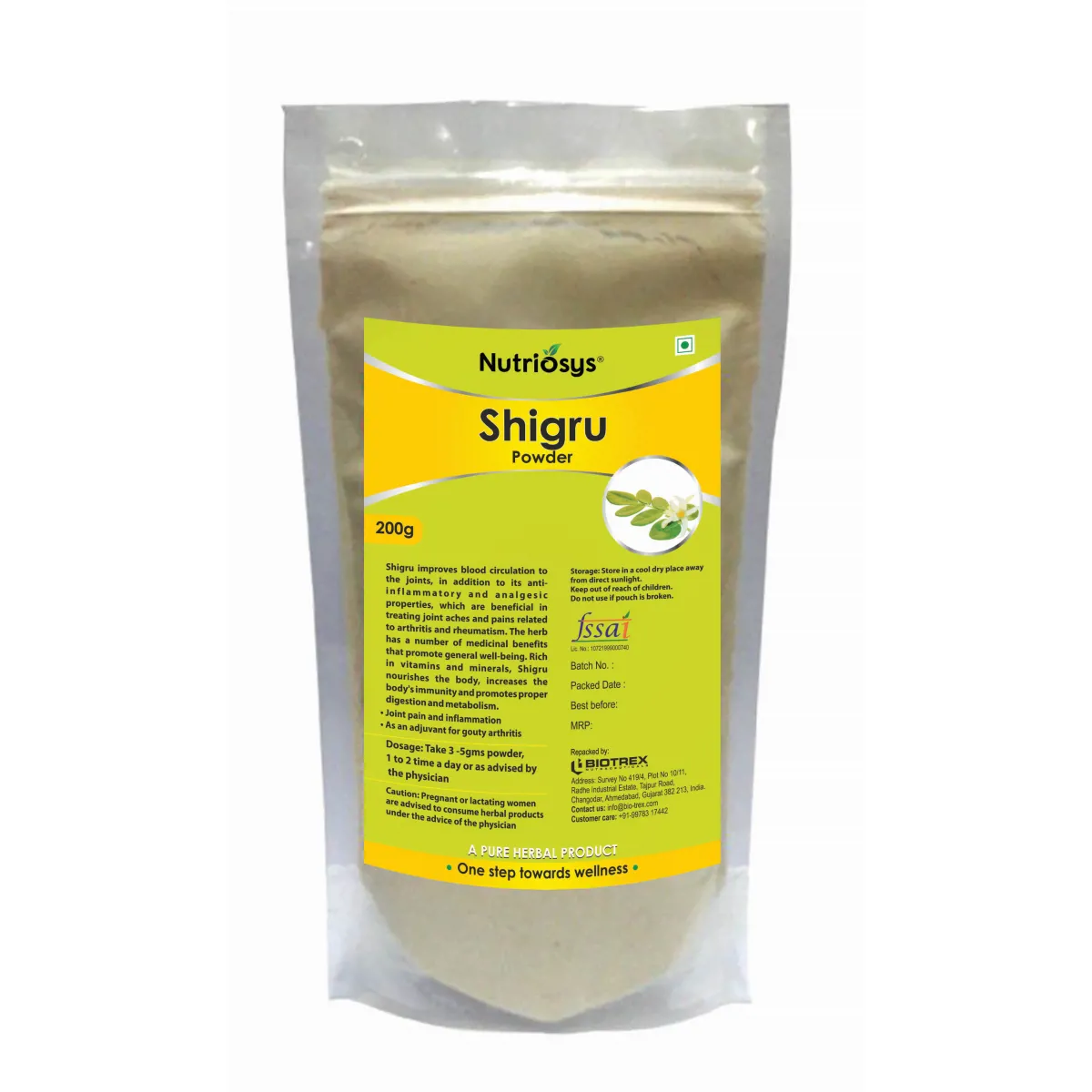 Nutriosys Shigru Powder 200g